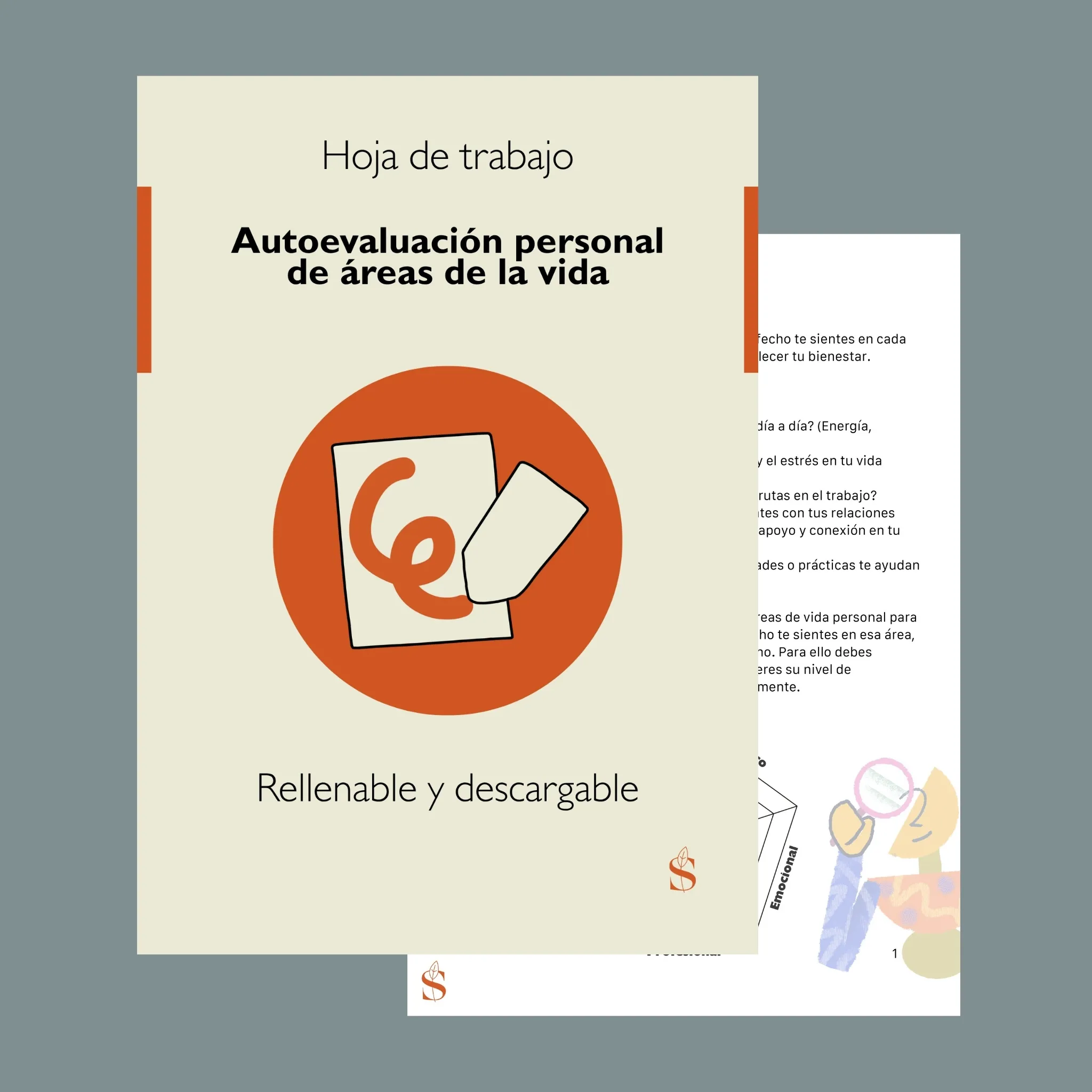 Autoevaluación personal de áreas de la vida