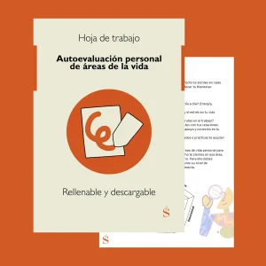 Autoevaluación personal de áreas de la vida
