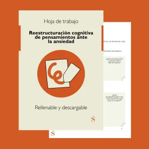 Hoja de Trabajo de Reestructuración Cognitiva
